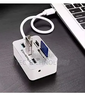 7 Port Usb Hub Card Reader