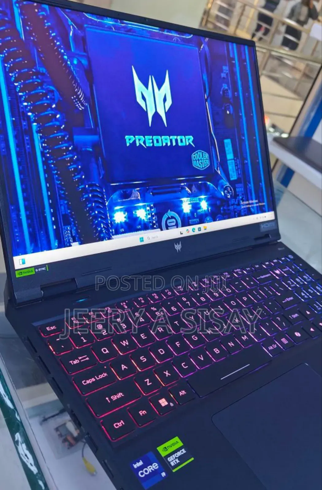 New Laptop Acer Predator Helios 300 32GB Intel Core I9 SSD 1T