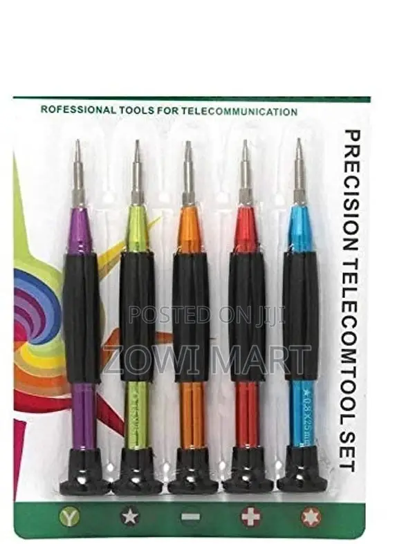 5 PCS Screwdriver Set 1 Repair Tool Kit Screwdrivers