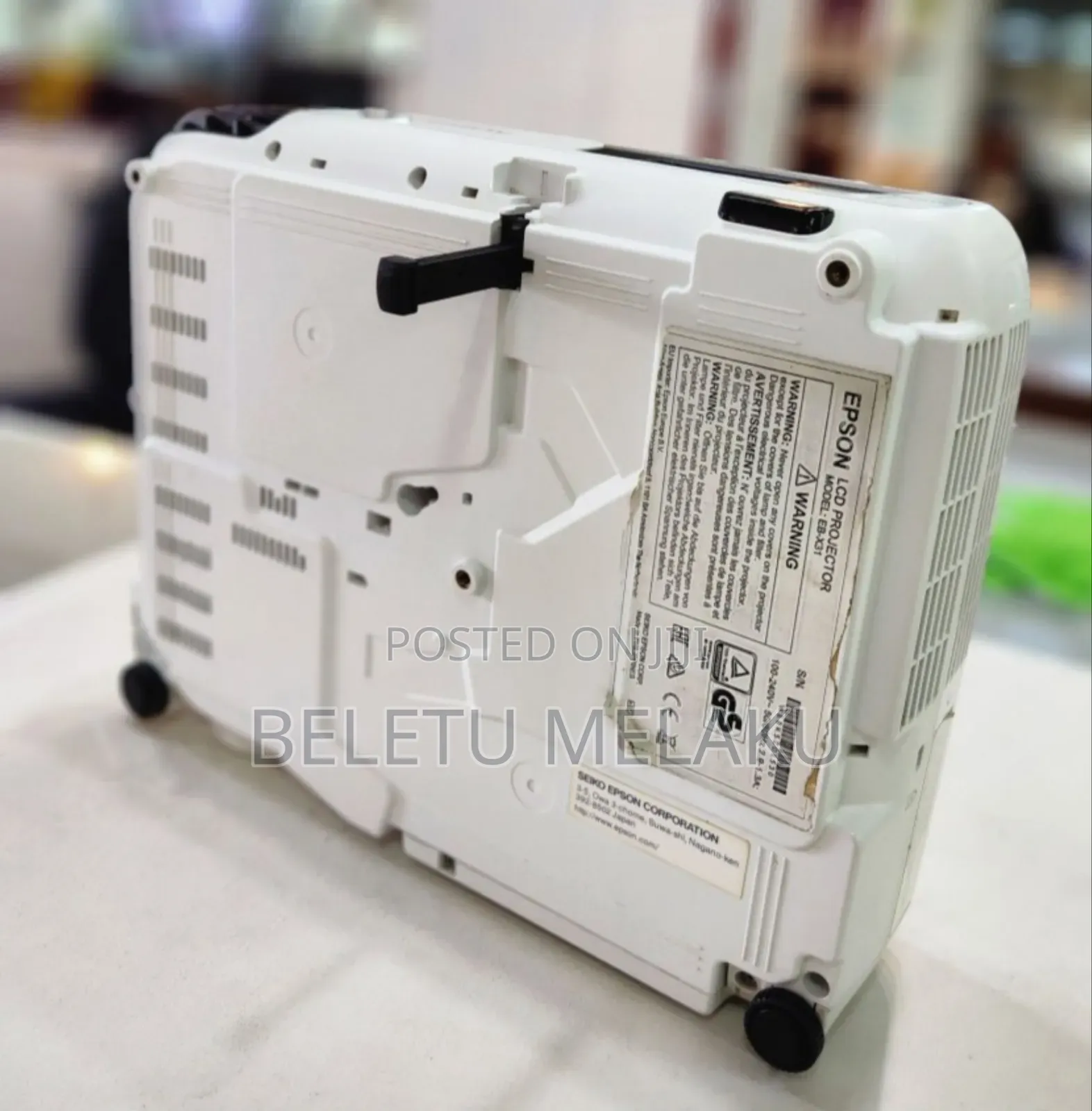 New Epson Projector Model Name: Eb-X31 Hardware Interfa