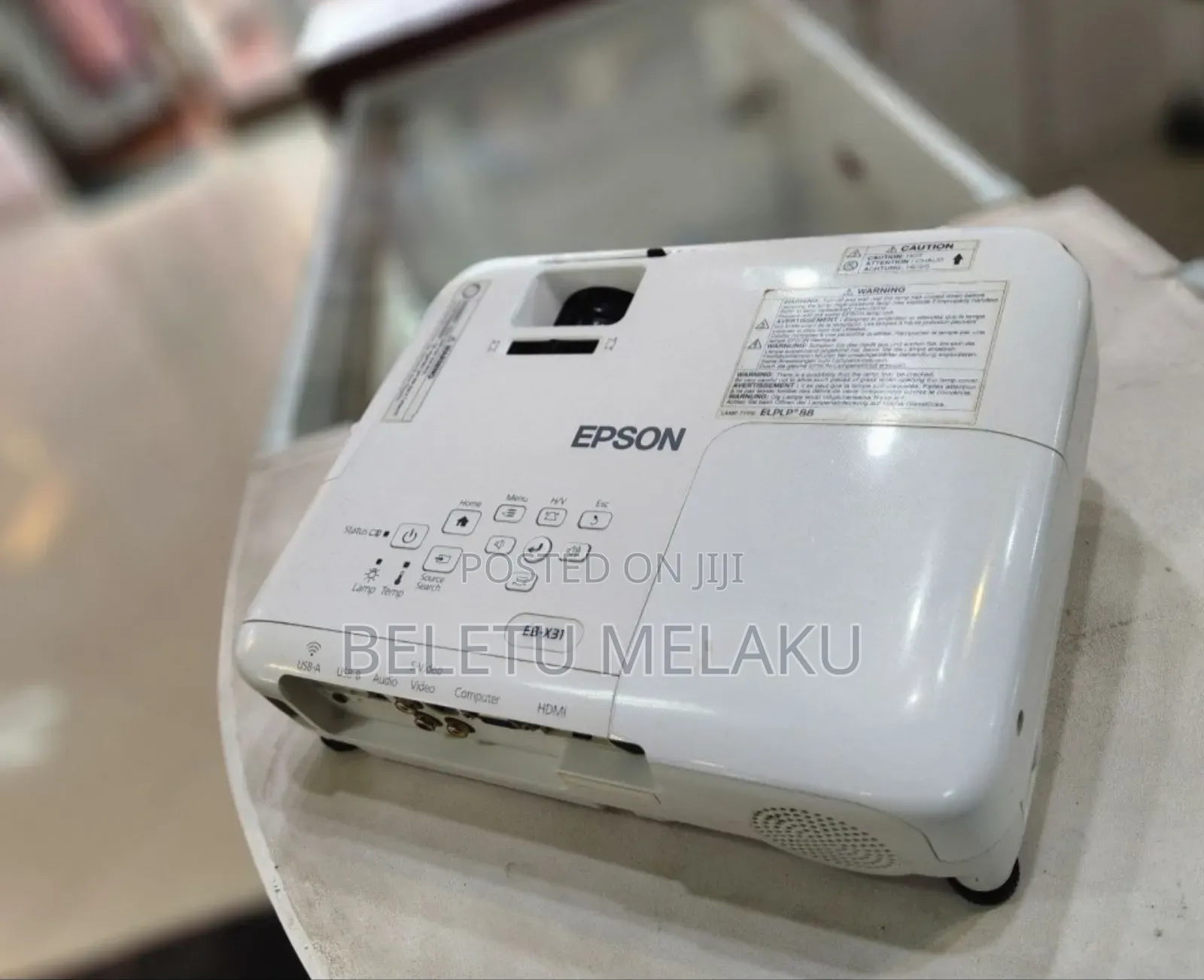 New Epson Projector Model Name: Eb-X31 Hardware Interfa