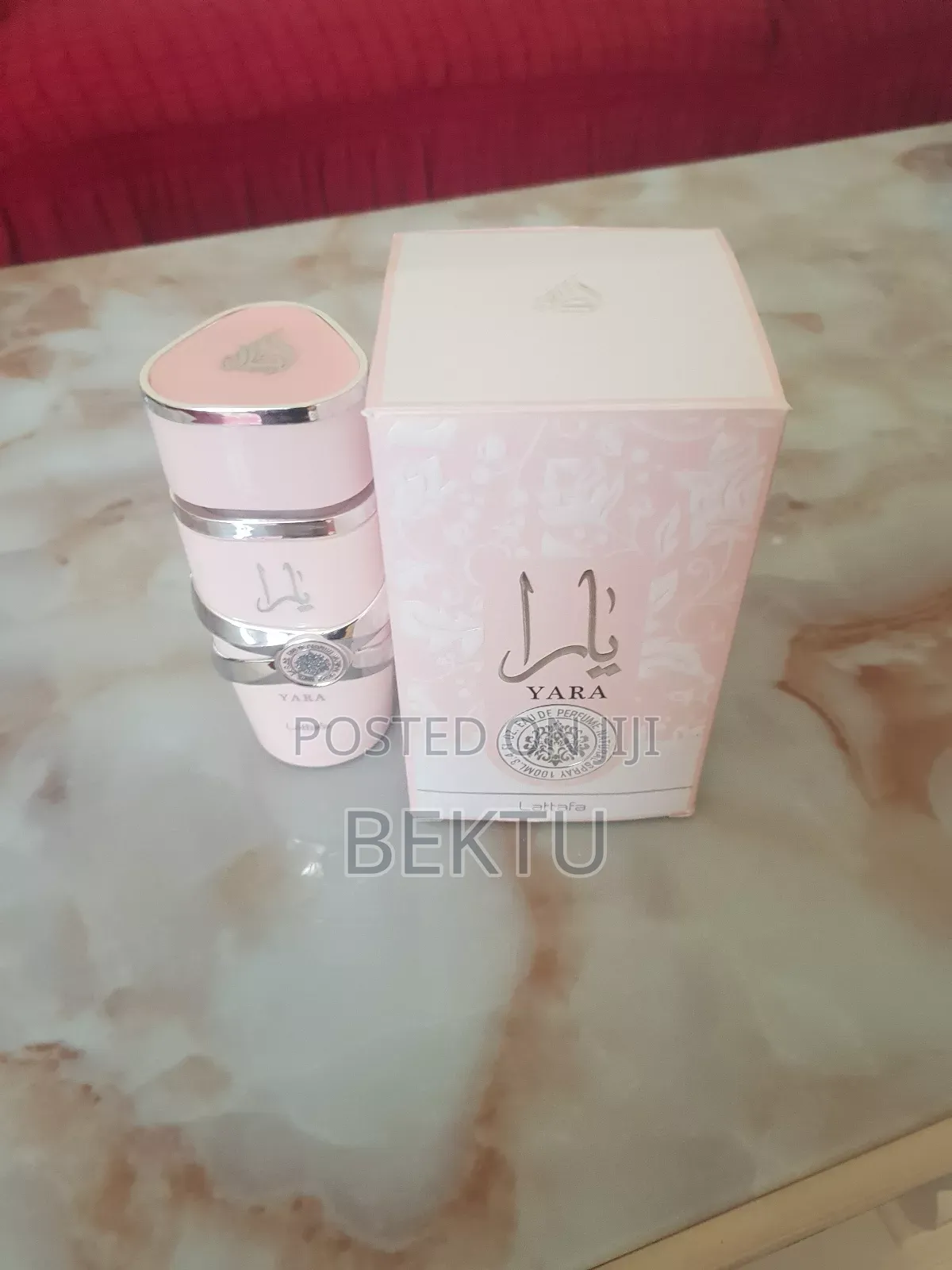 Yara Lattafa Rose Perfume