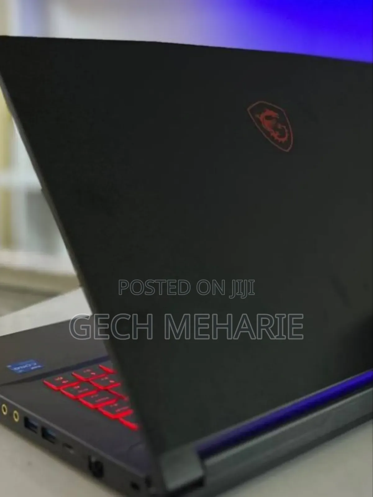 New Laptop MSI Pulse GL66 16GB Intel Core I5 SSD 512GB