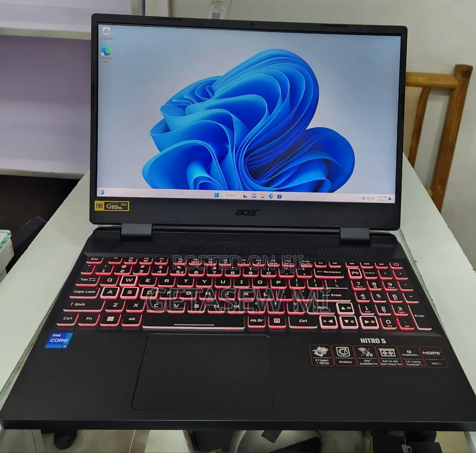 New Laptop Acer Nitro 5 16GB Intel Core I7 SSD 512GB