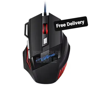Photo - Gaming Mouse RGB Backlit Ergonomic
 7d Esports Wired Mouse