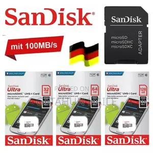 Sandisk Ultra Micro Sd Card 32gb 64gb 128gb 256gb