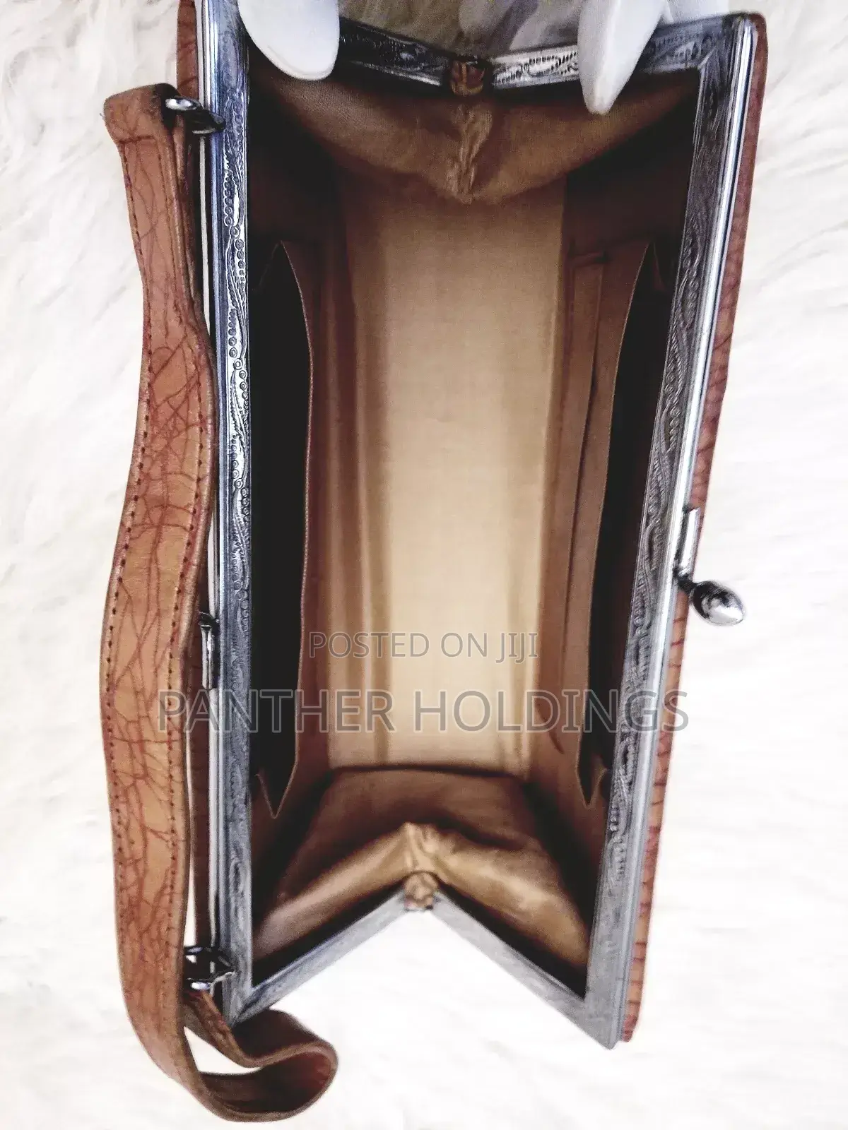 Washi Paper Leather Shoulder Bag Japanese Paper Bag Omikuji