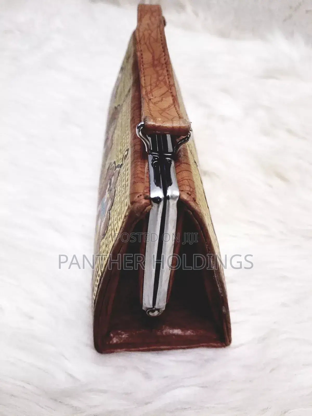 Washi Paper Leather Shoulder Bag Japanese Paper Bag Omikuji