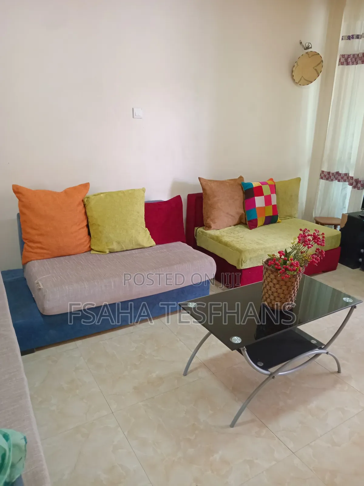 Furnished 1bdrm Apartment in Apartment Guest, Yeka for rent