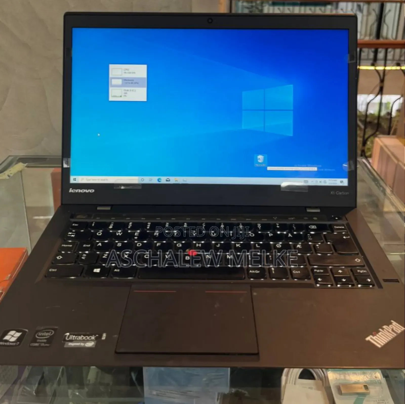 New Laptop Lenovo ThinkPad X1 Carbon 8GB Intel Core I5 SSD 256GB