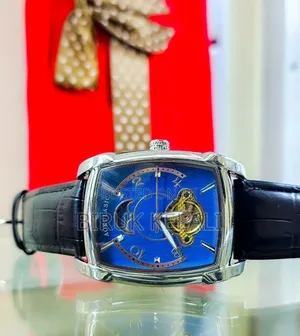 Blue by Black Band Aokulasic Mechanical Watch