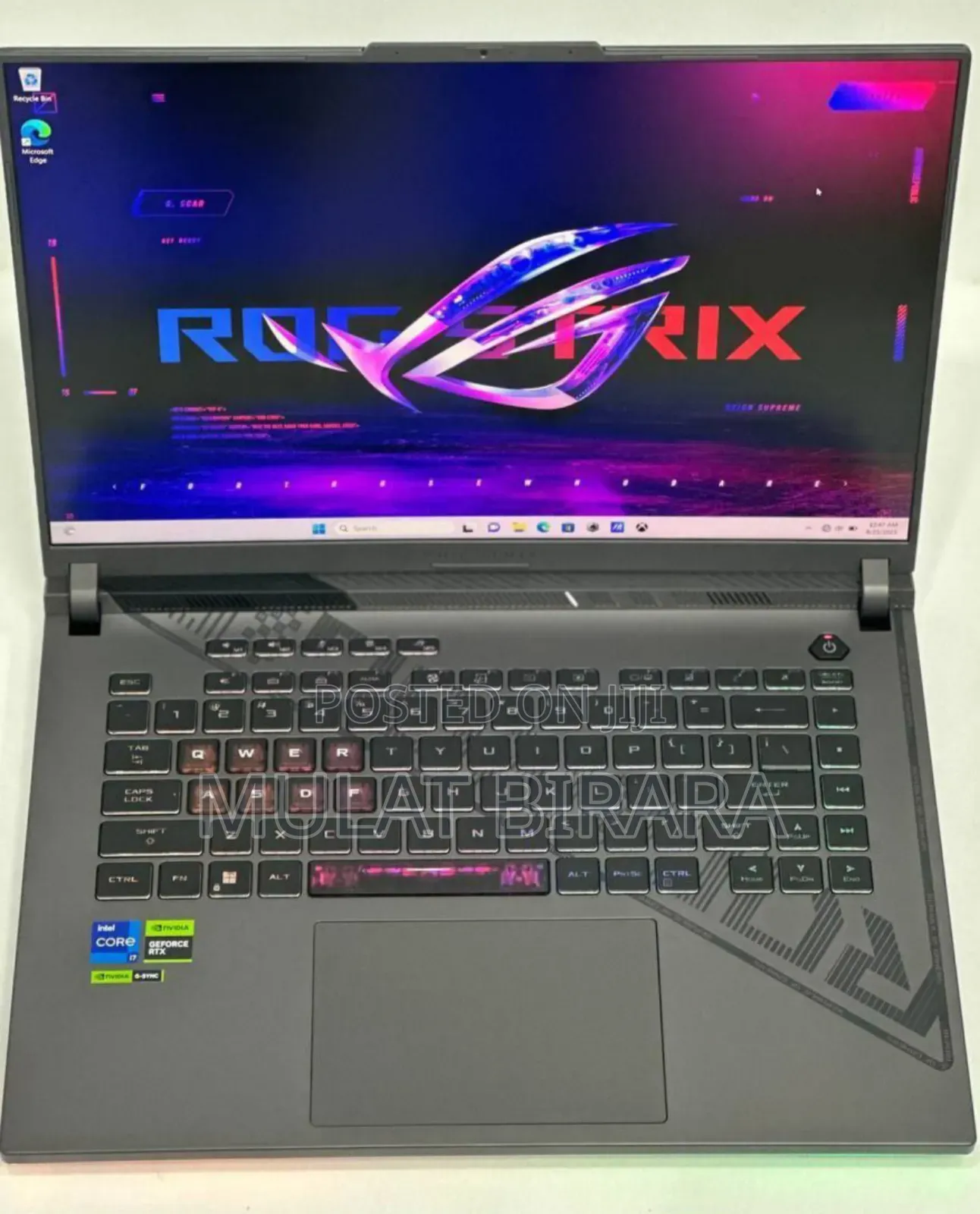 New Laptop Asus ROG Strix G16 G614 16GB Intel Core I7 SSD 1T