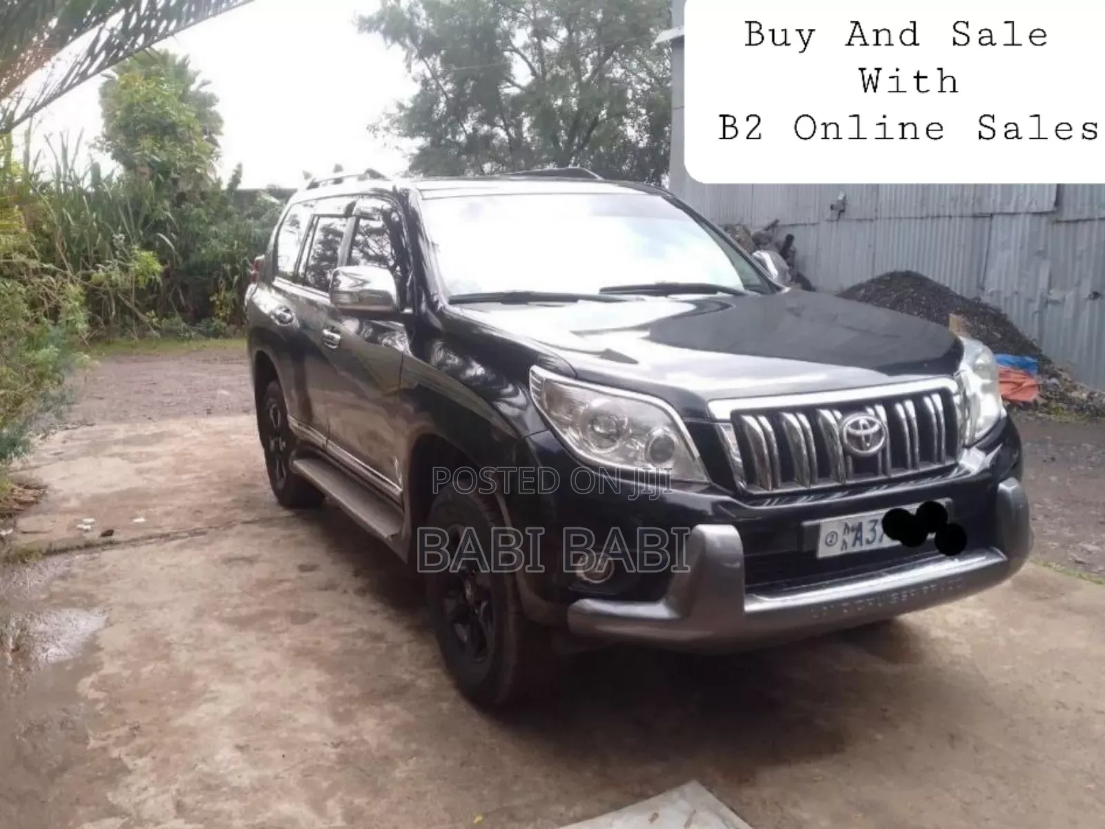 Toyota Land Cruiser Prado 2014 Matt Black