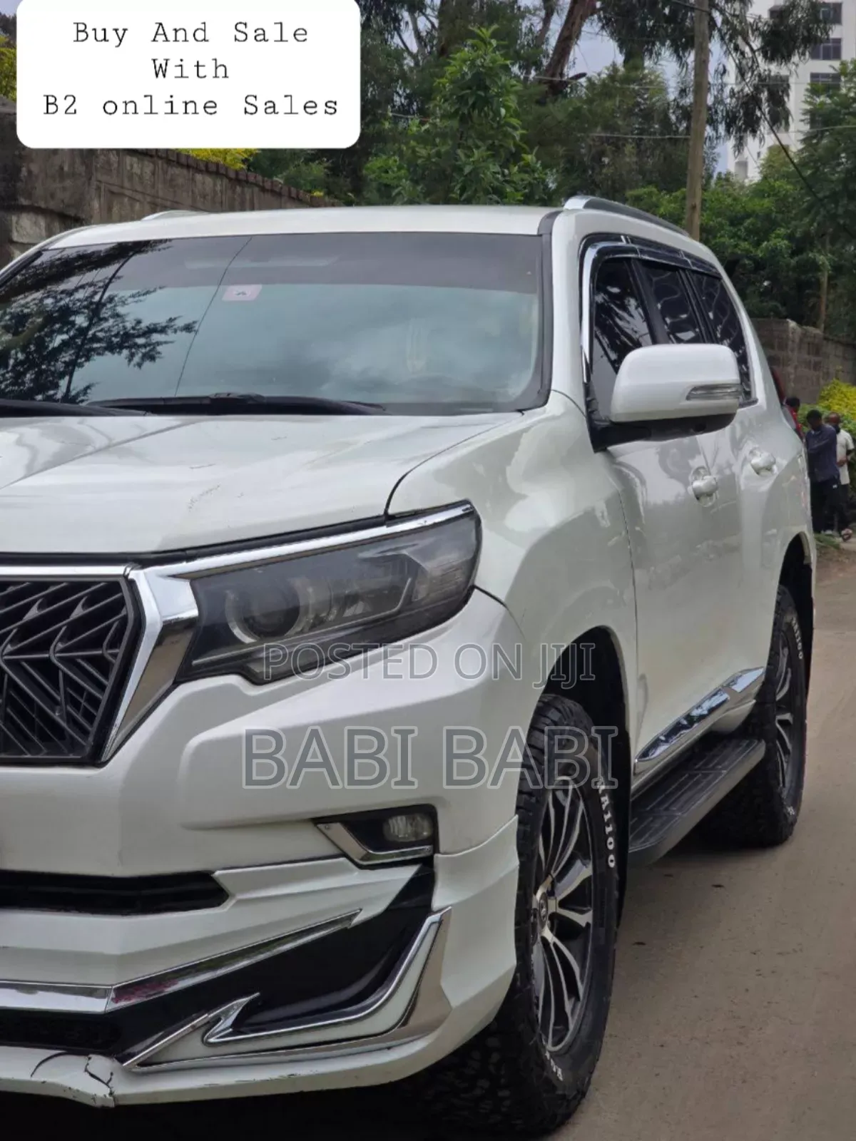 Toyota Land Cruiser Prado 2014 White