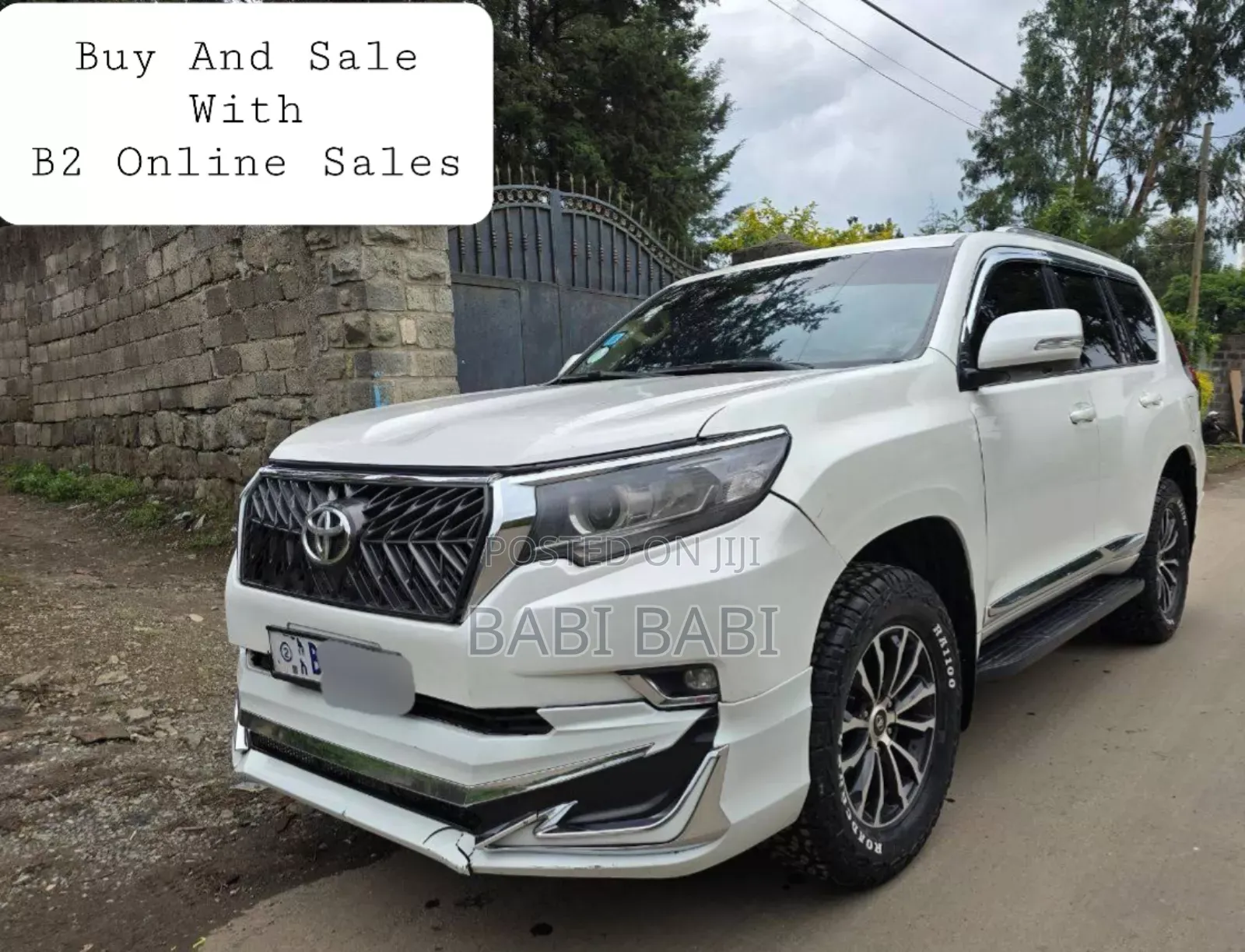 Toyota Land Cruiser Prado 2014 White