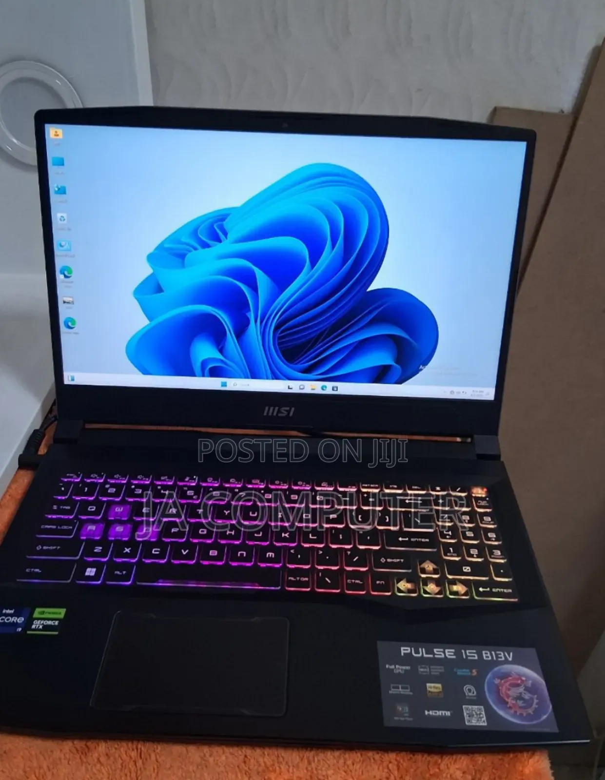 New Laptop MSI Pulse GL66 16GB Intel Core I9 SSD 1T