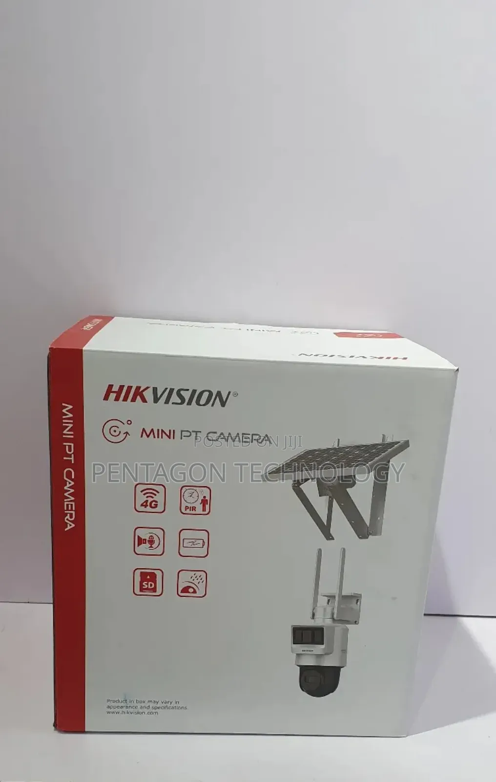 4 Mp Pro Solar-Powered Security Pt Camera