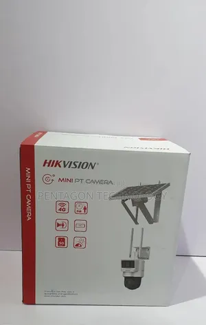 4 Mp Pro Solar-Powered Security Pt Camera