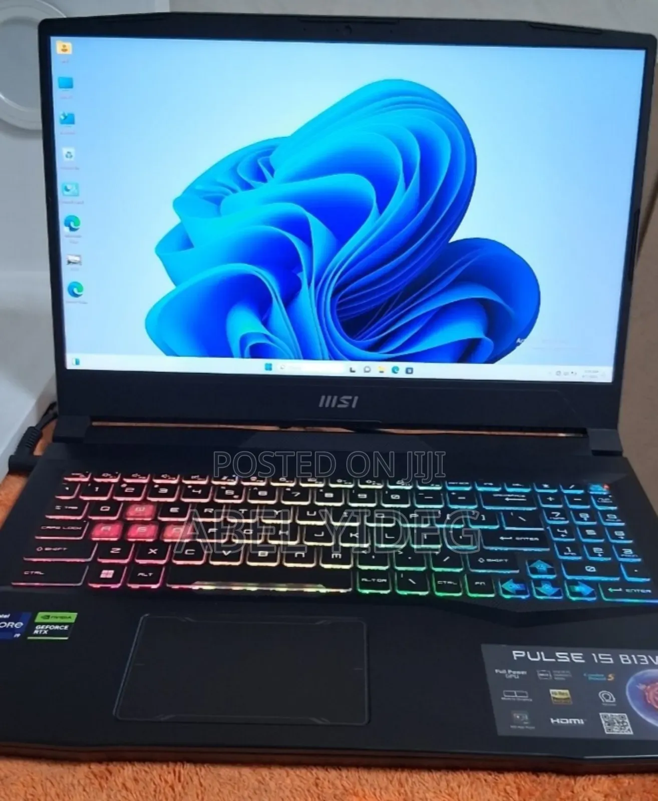 New Laptop MSI 16GB Intel Core I9 SSD 1T