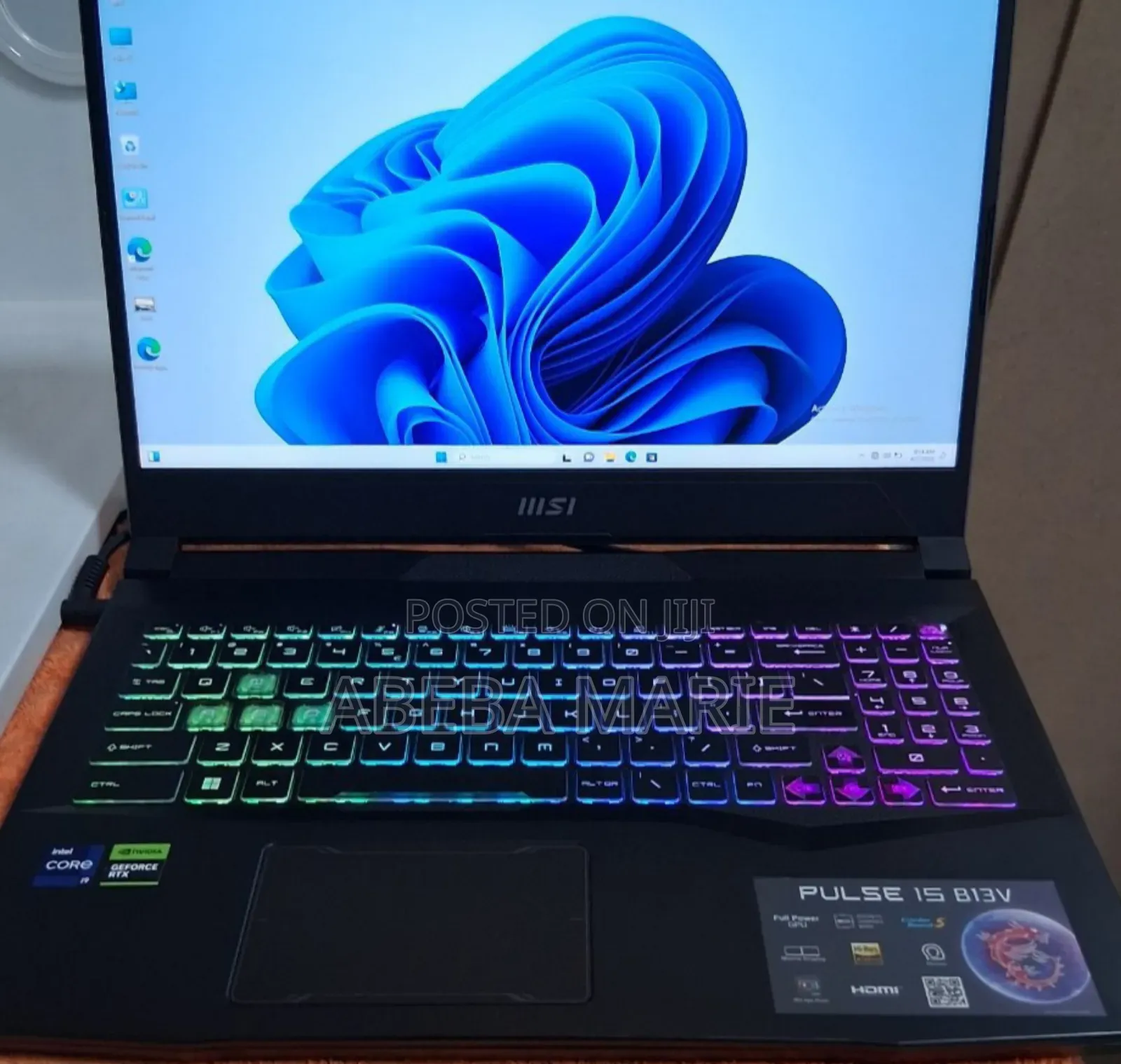 New Laptop MSI Pulse GL66 16GB Intel Core I9 SSD 1T