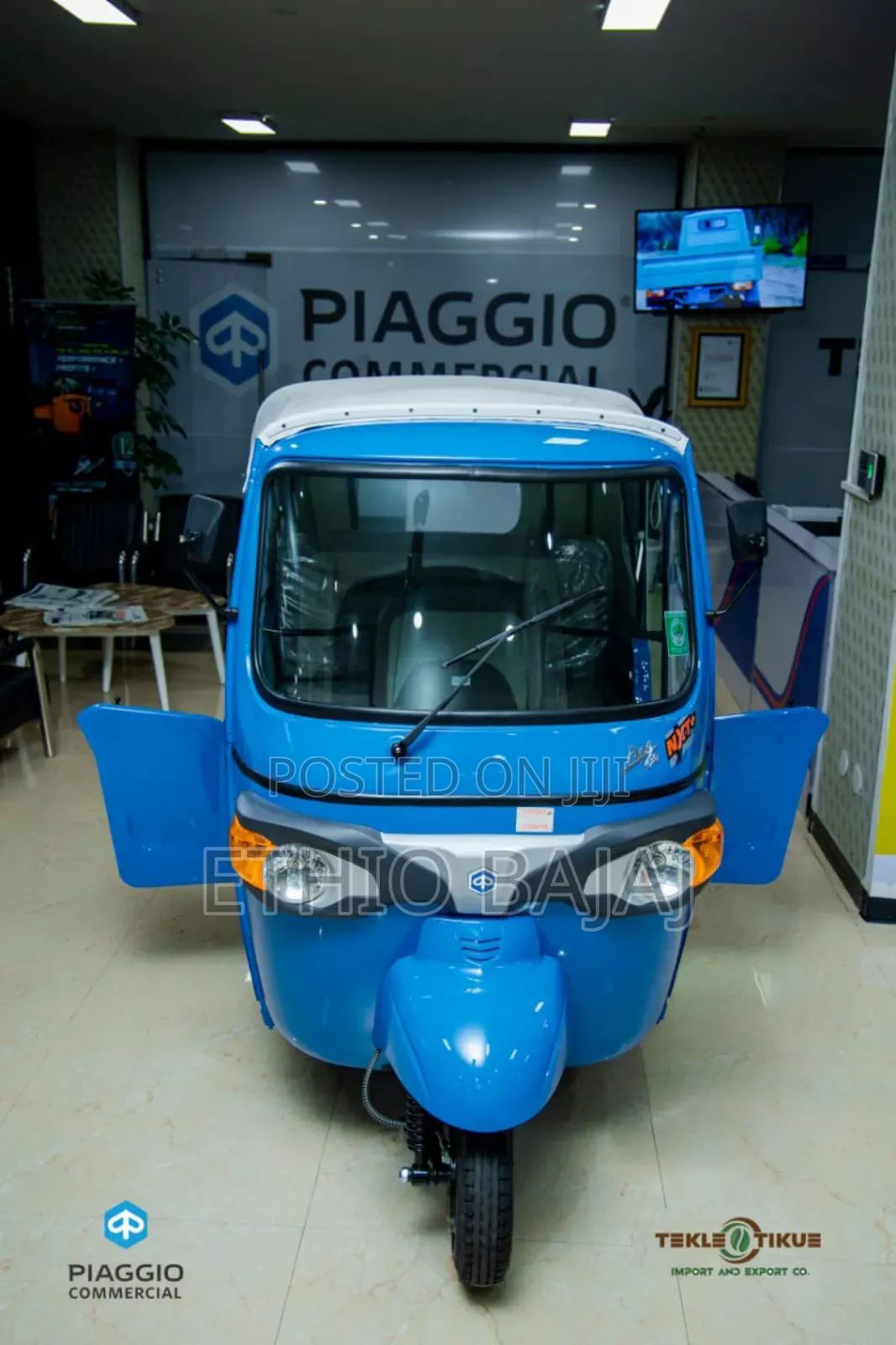 New Piaggio 2024 Blue