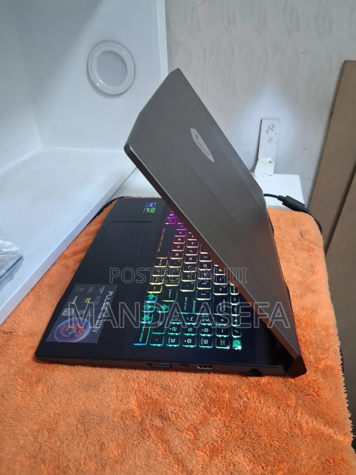 New Laptop MSI 16GB Intel Core I9 SSD 1T