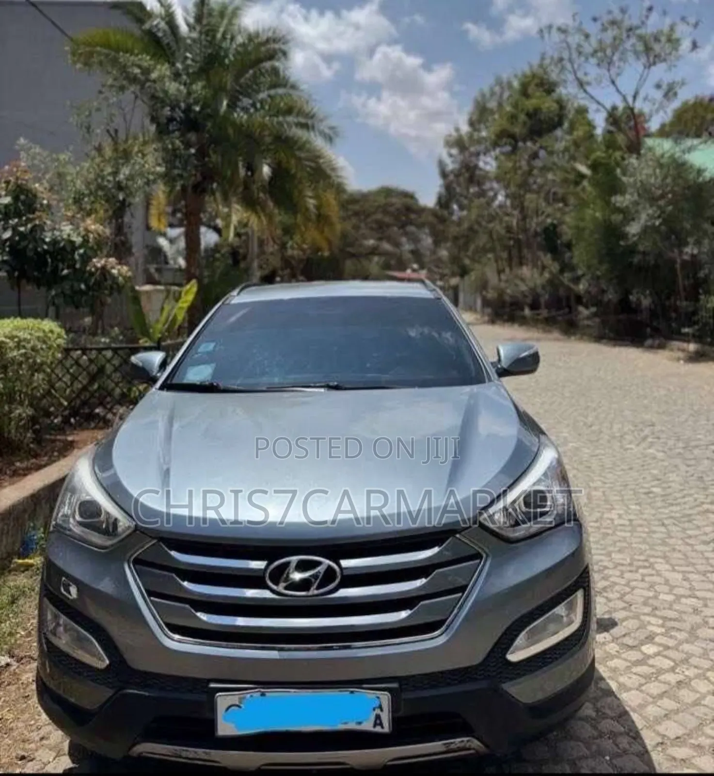 Hyundai Santa Fe 2014 Silver