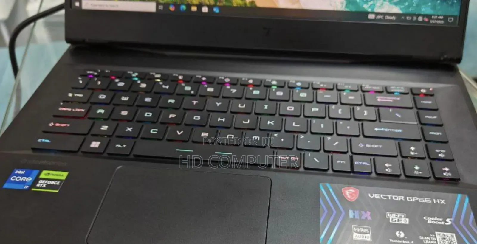 New Laptop MSI GF63 32GB Intel Core I7 SSD 1T