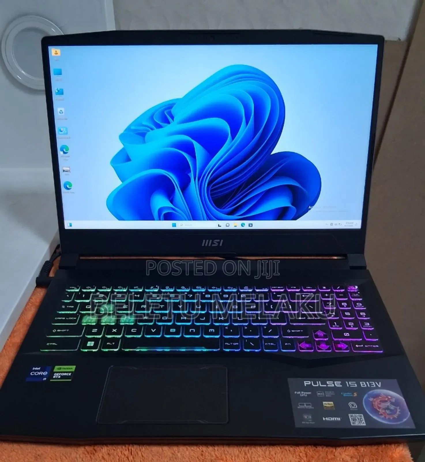 New Laptop MSI 16GB Intel Core I9 SSD 1T
