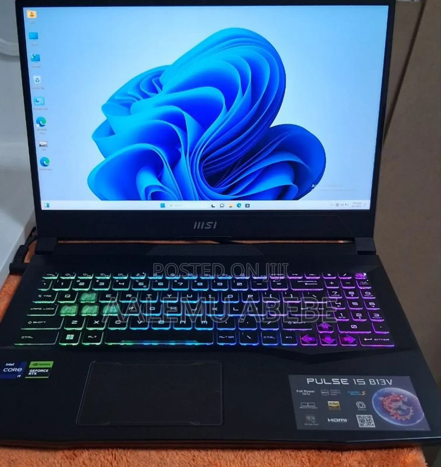 New Laptop MSI Pulse GL66 16GB Intel Core I9 SSD 1T