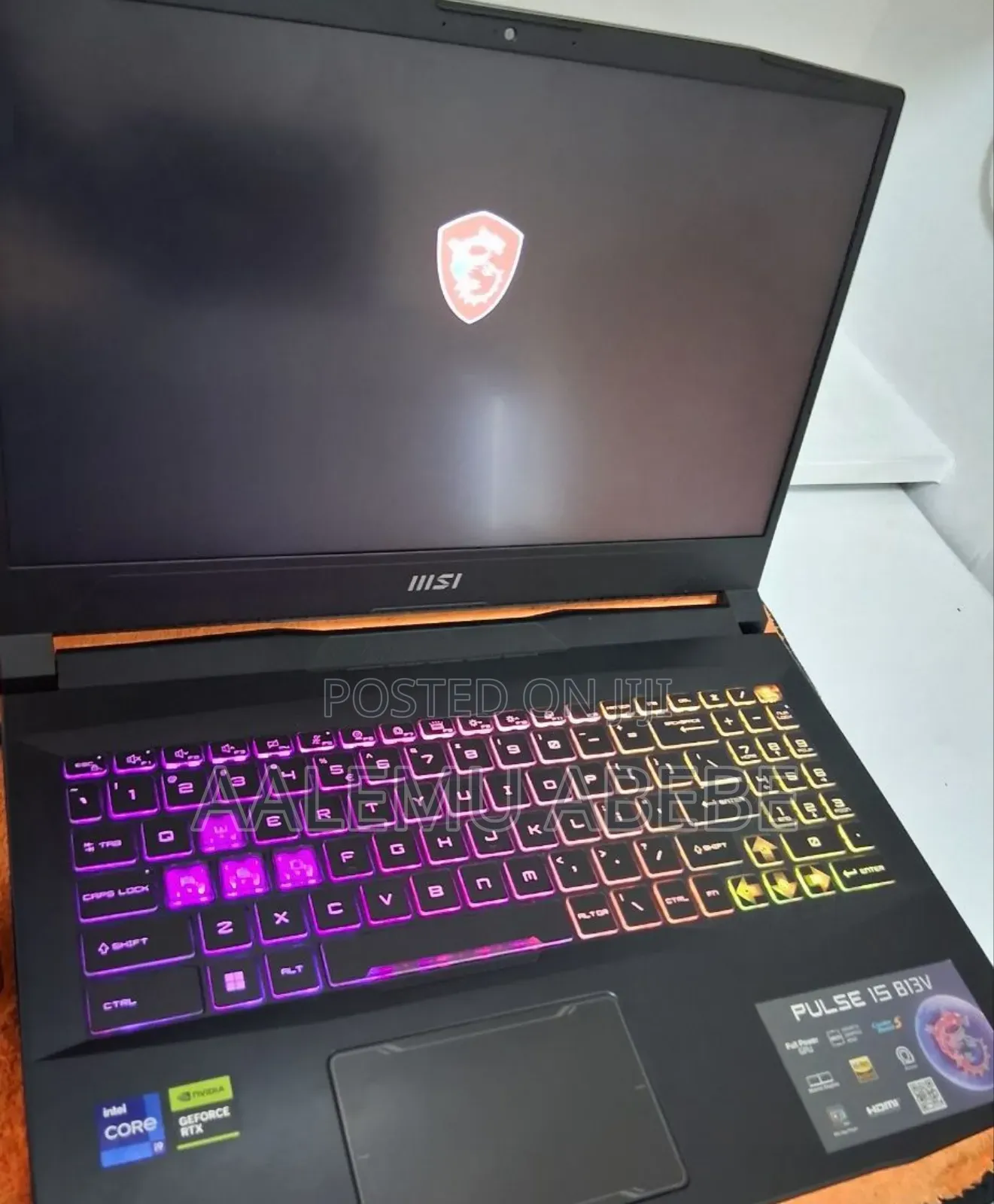 New Laptop MSI Pulse GL66 16GB Intel Core I9 SSD 1T