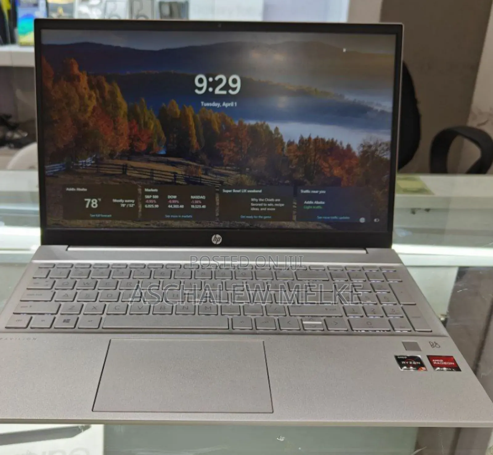 New Laptop HP Pavilion 15 8GB AMD Ryzen 5 SSD 512GB