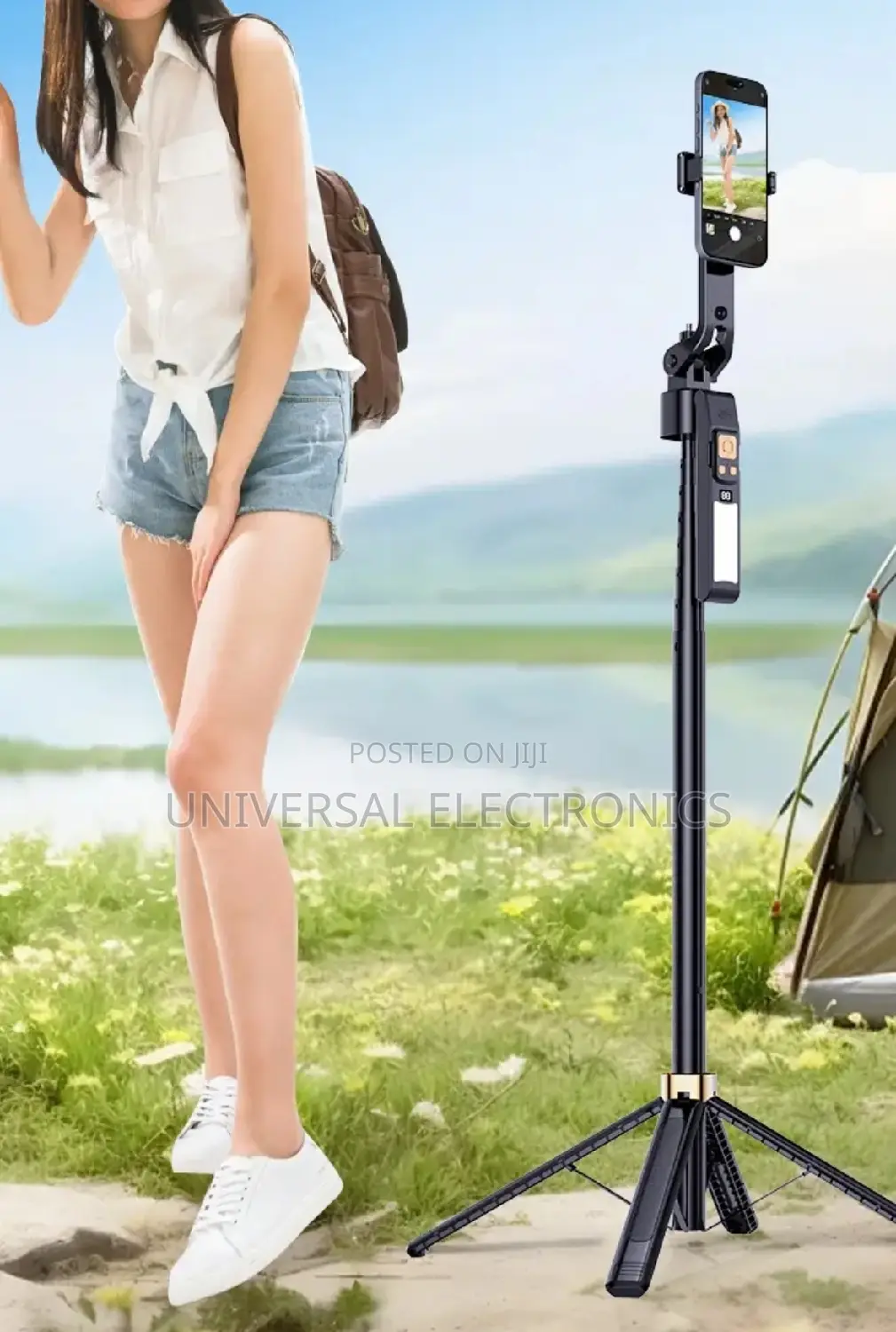 1.8 Meter Max Face Tracking Tripod for Phones and Cameras