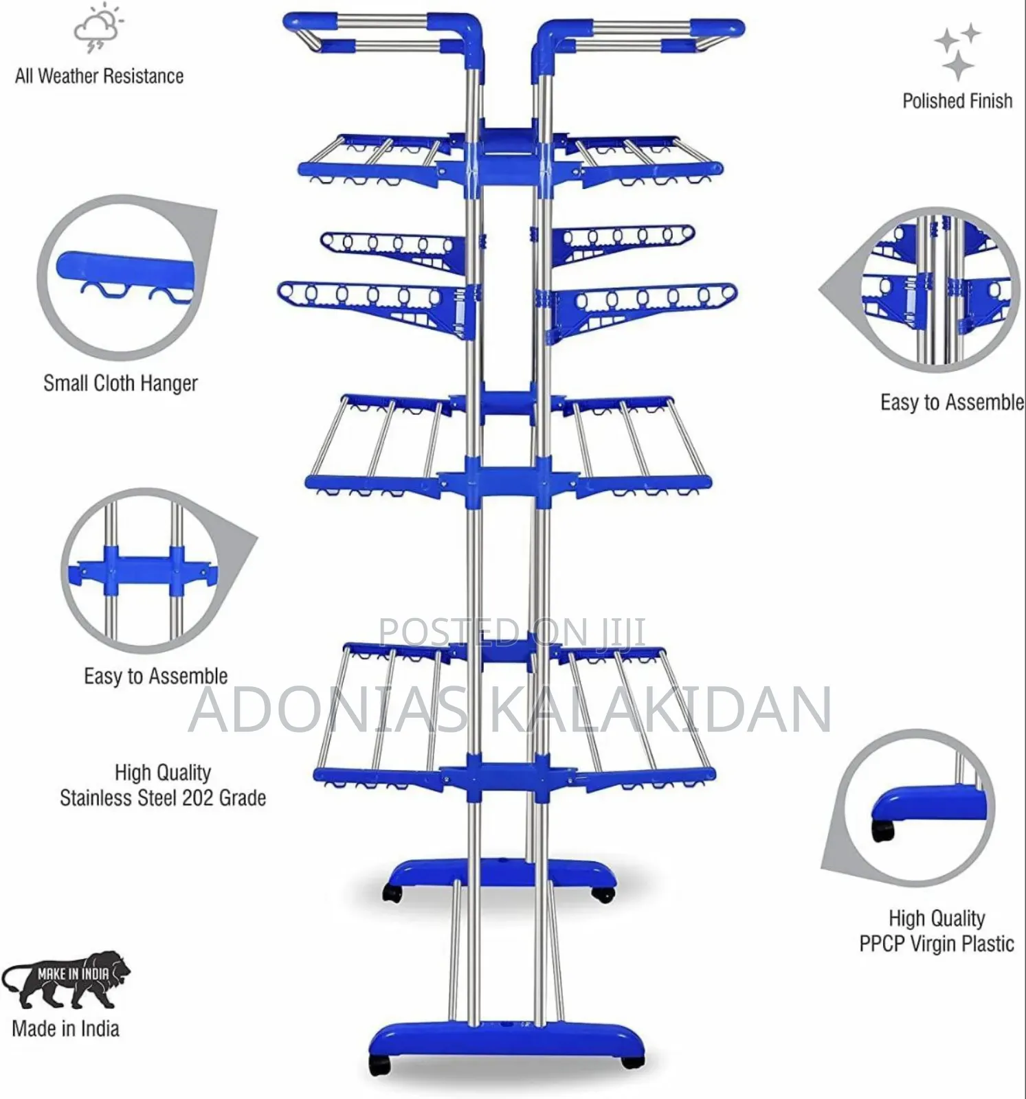 Four Layer Clothes Hanger Rack