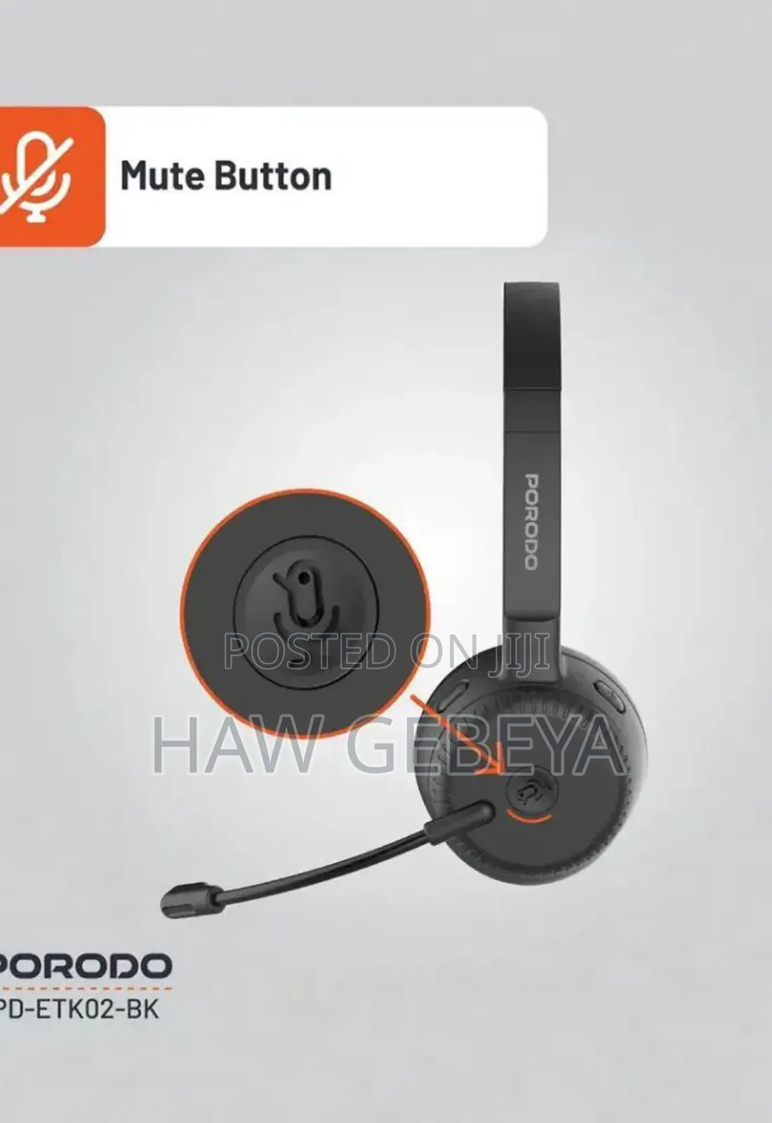 Porodo Office Wireless Headset