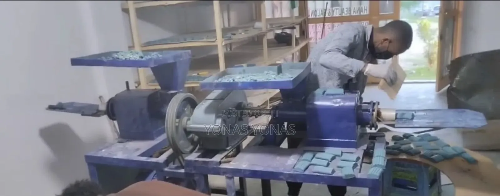 Ajaks Machine የአጃክስ ሳሙና ማምረቻ ማሽን