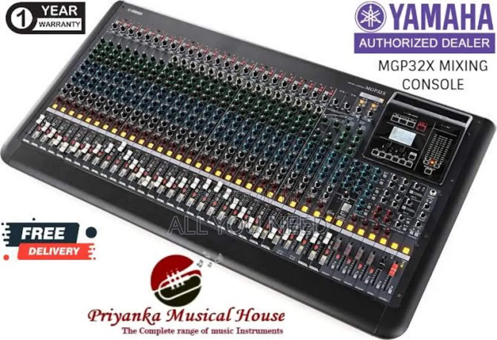 Tamaha Mixer 32 Chanal