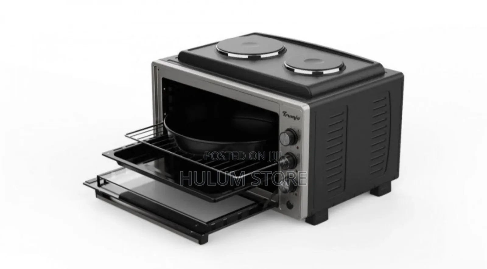  42 Liter Electrical Oven ( ኦቭን) With Two Hot Platy Stove