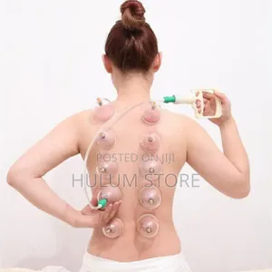 Photo - 12 Chinnese Healthy Body Cupping Set Magnet Massage Cup