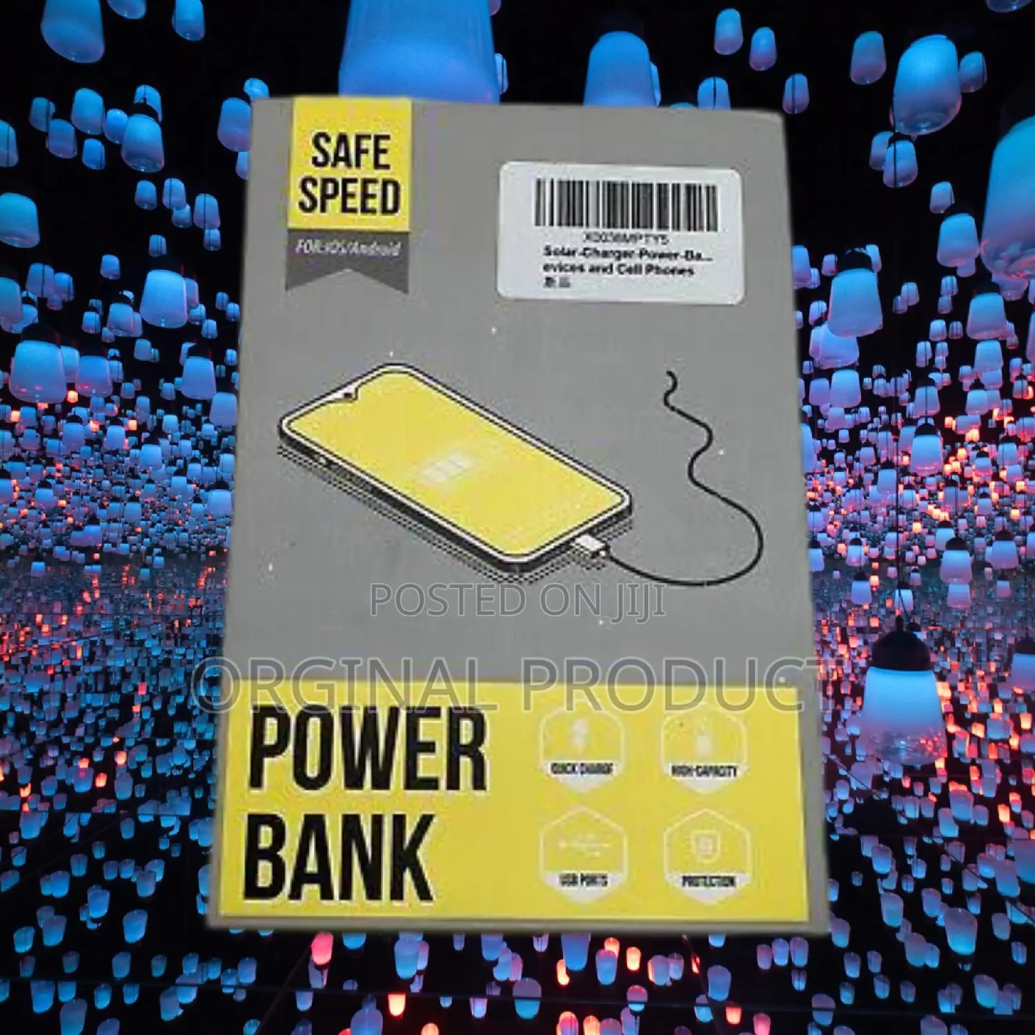 Solar Powerbank Mah Fast Charge