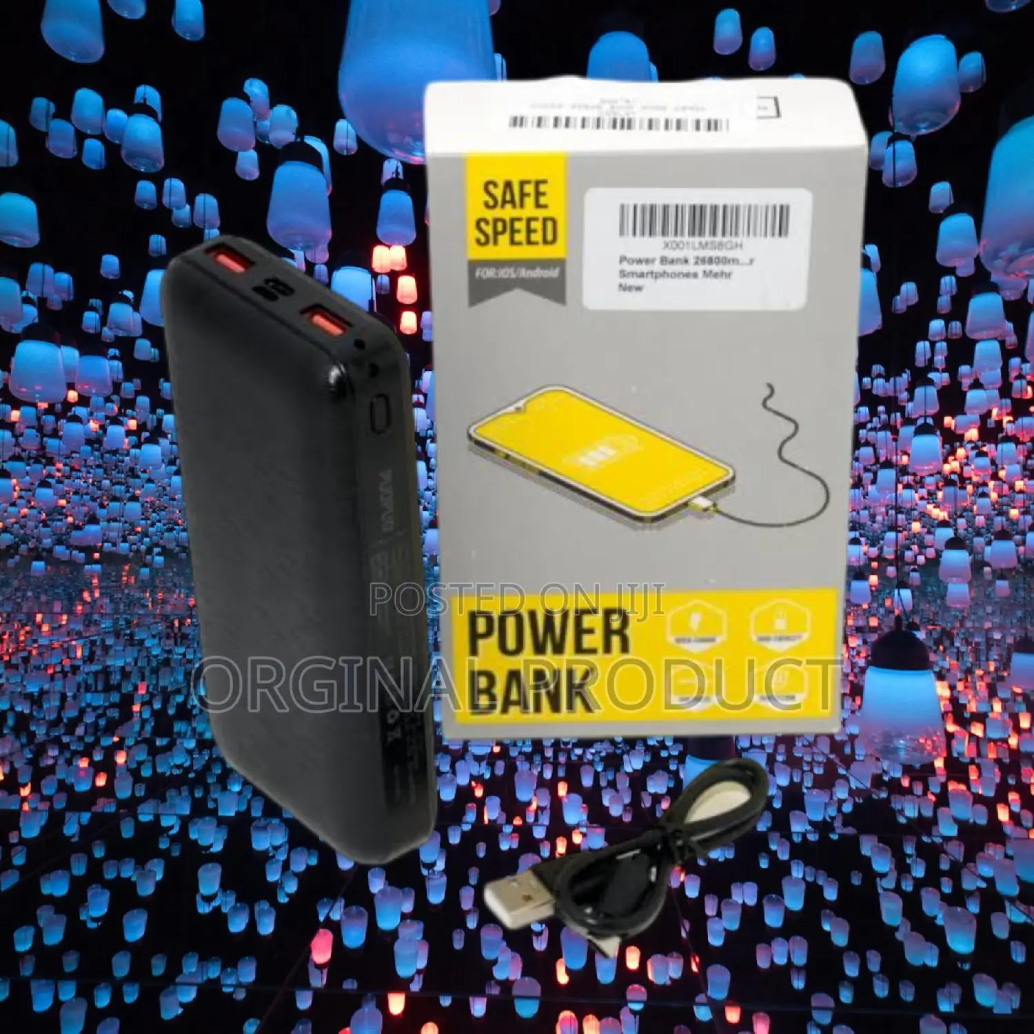 Solar Powerbank Mah Safe Use