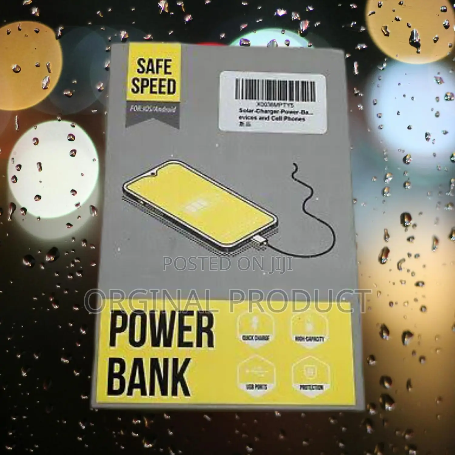 Solar Powerbank Mah Portable Charger