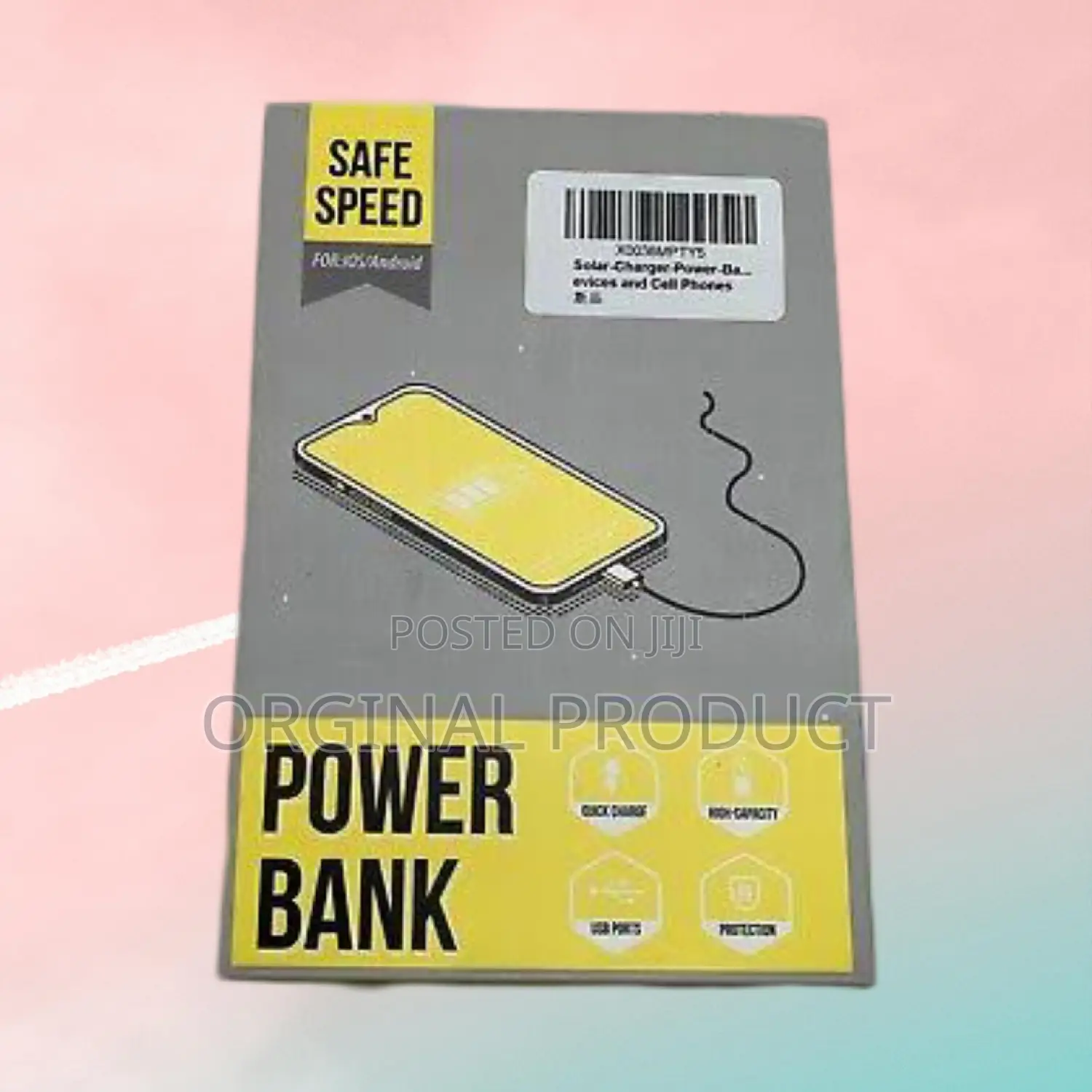 Solar Powerbank Mah Portable Energy