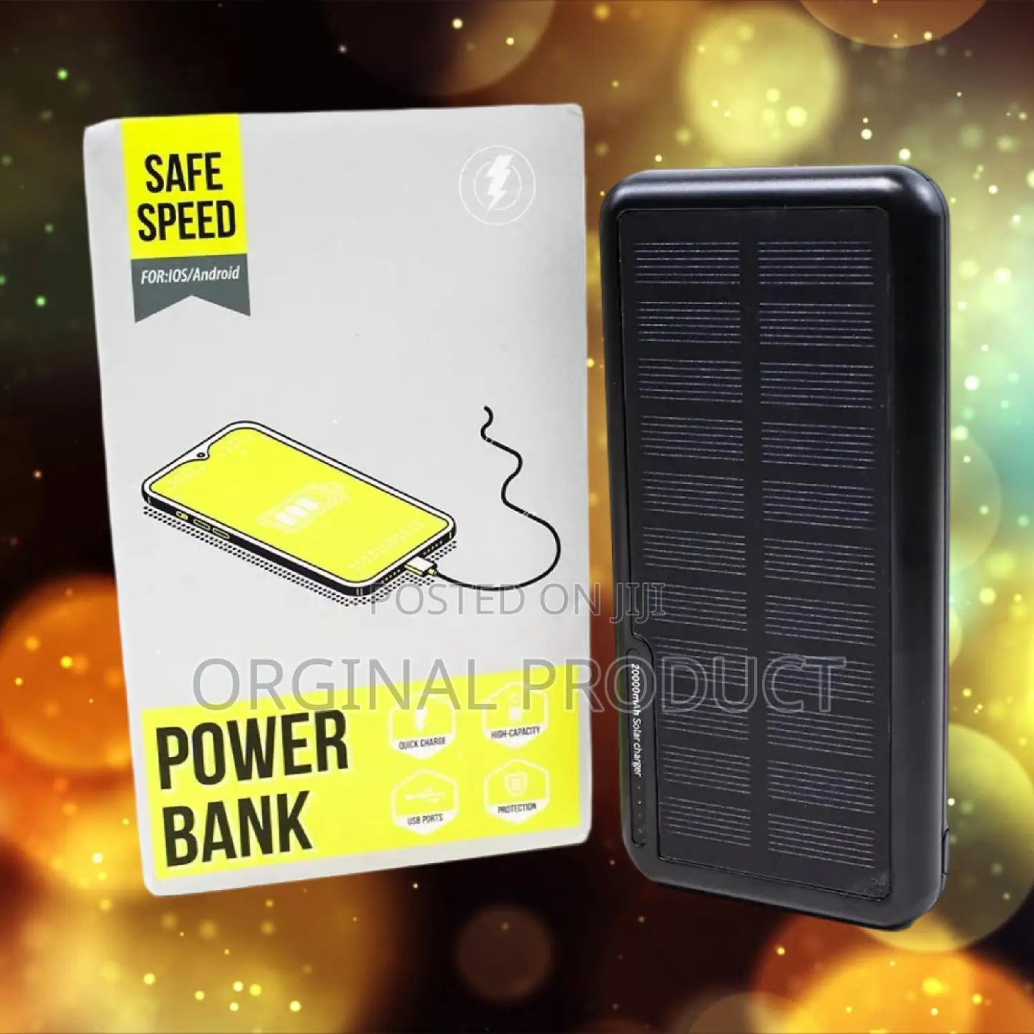 Safe Speed Solar Portable Charging Solution