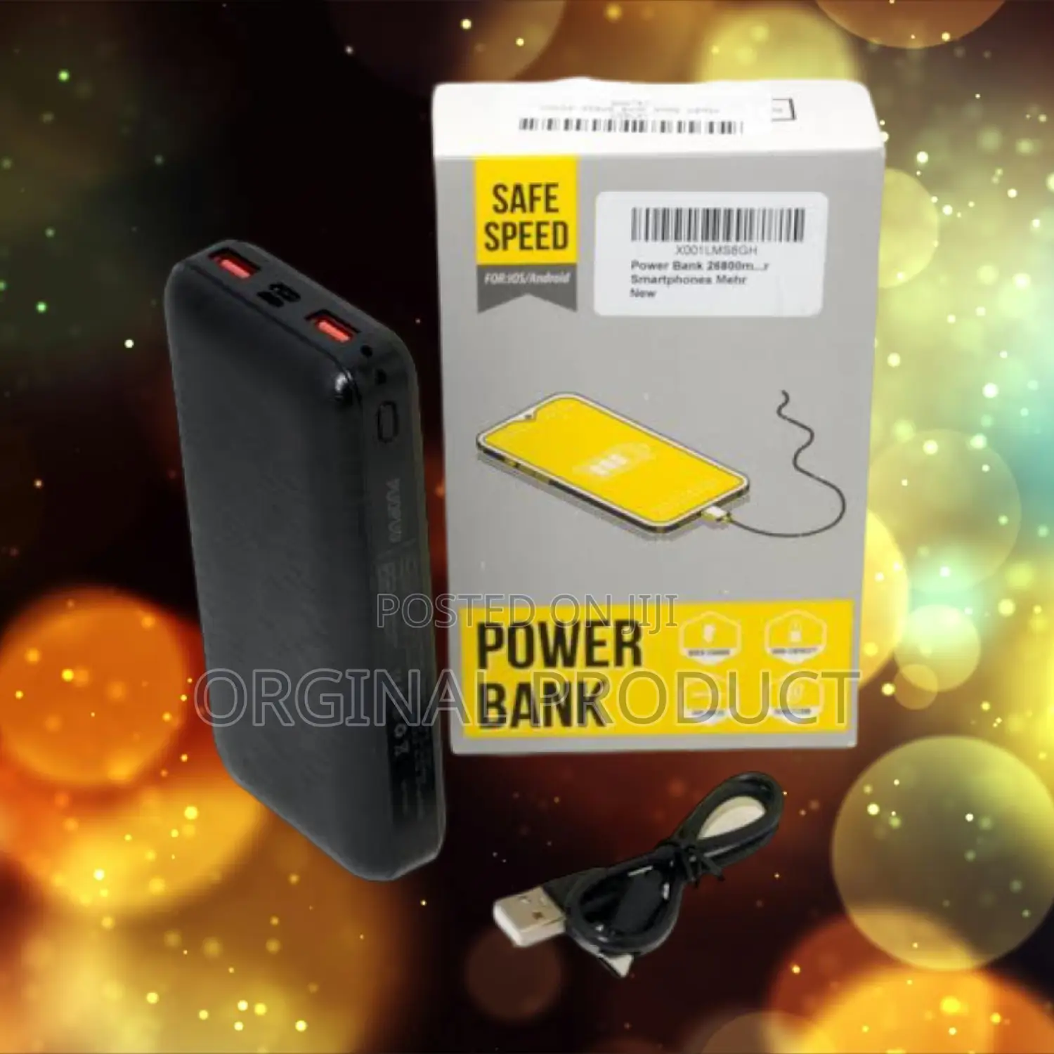 Safe Speed Solar Power Bank Ultra Durable