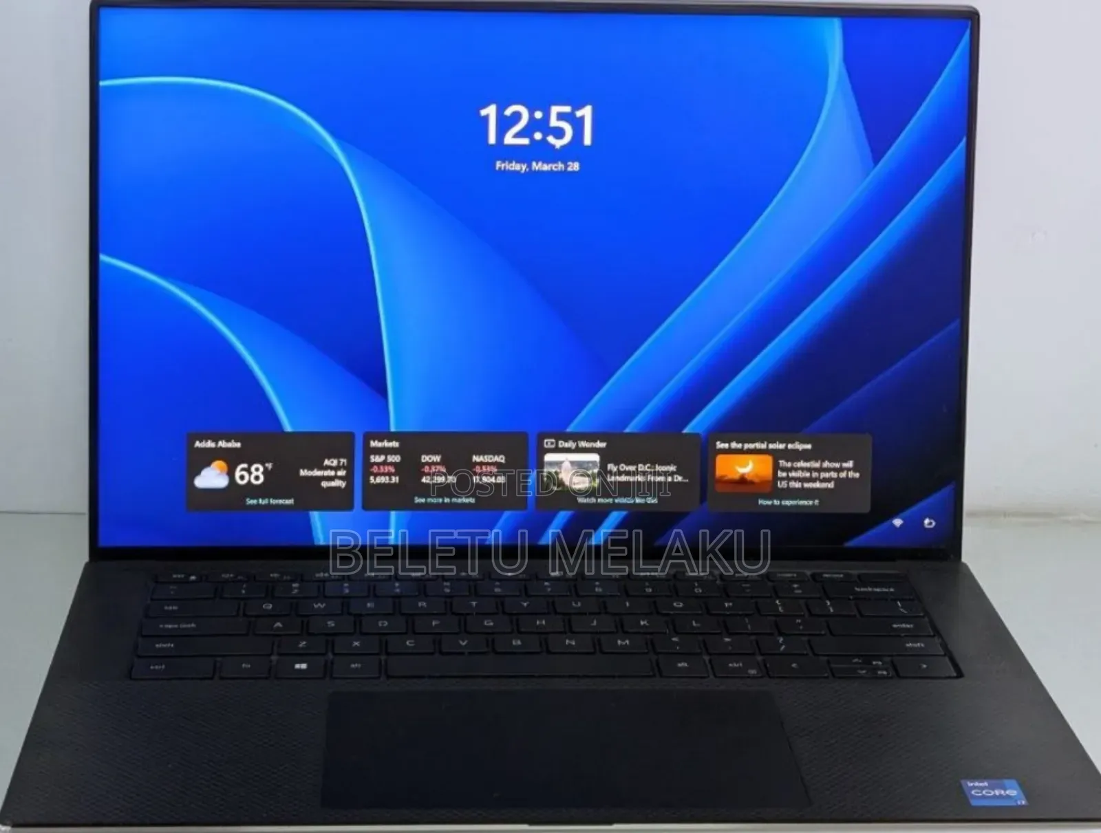 New Laptop Dell XPS 13 16GB Intel Core I7 SSD 512GB