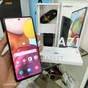 Photo - New Samsung Galaxy A71 128 GB Black