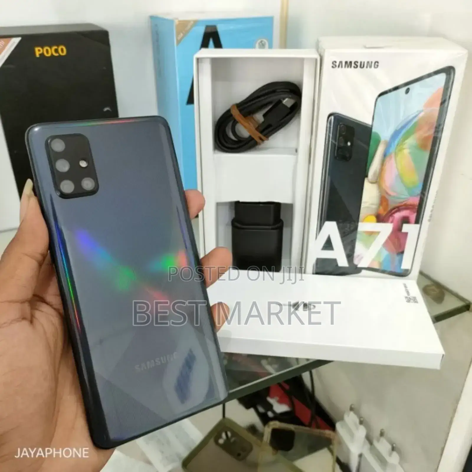 New Samsung Galaxy A71 128 GB Black