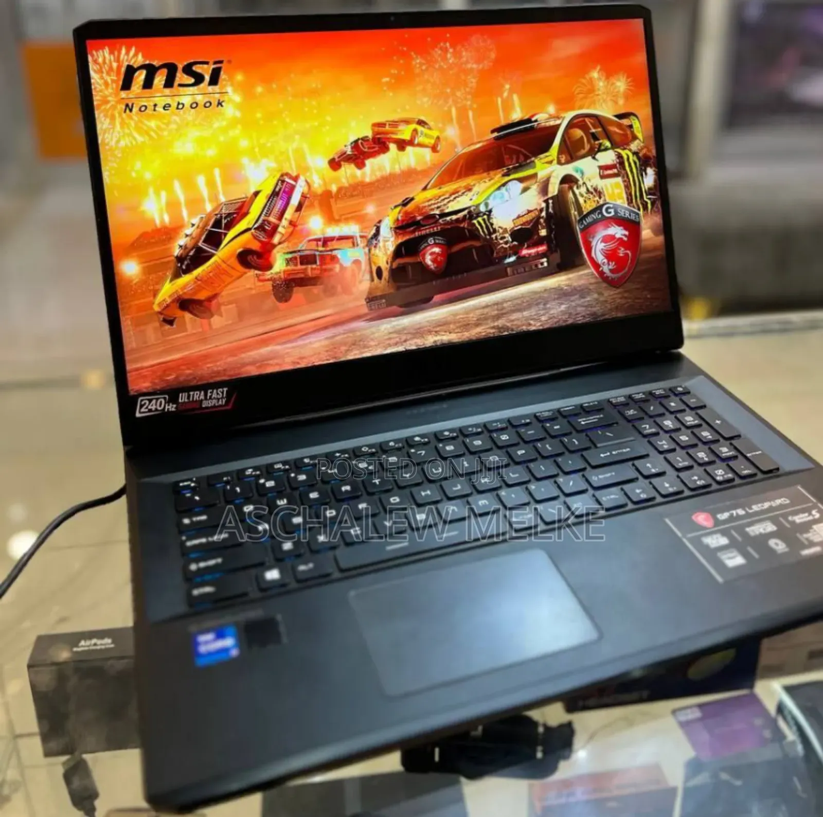New Laptop MSI GP75 Leopard 16GB Intel Core I7 SSD 1T