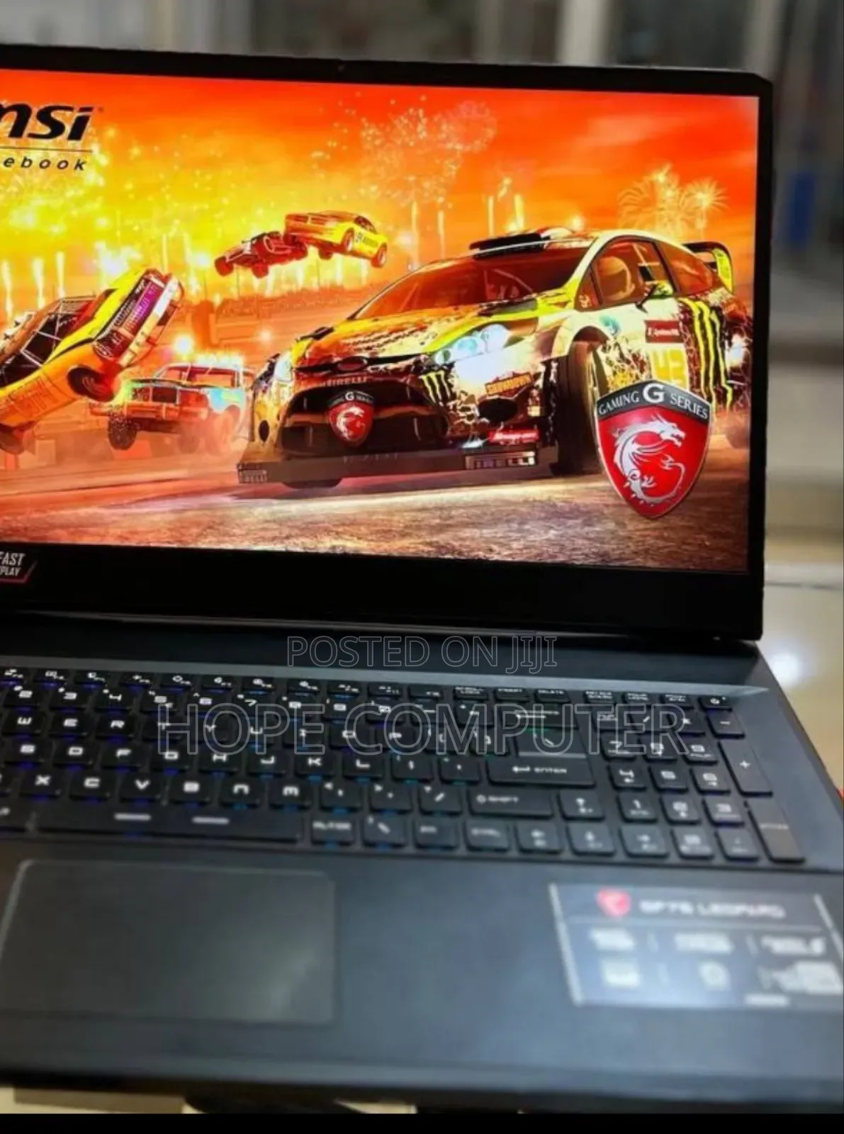 New Laptop MSI GP66 Raider 10GU 16GB Intel Core I7 SSD 1T